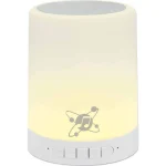 Manhattan Sound Science LED Speaker Ηχείο Bluetooth 3W με Διάρκεια Μπαταρίας έως 5 ώρες Λευκό - Image 9