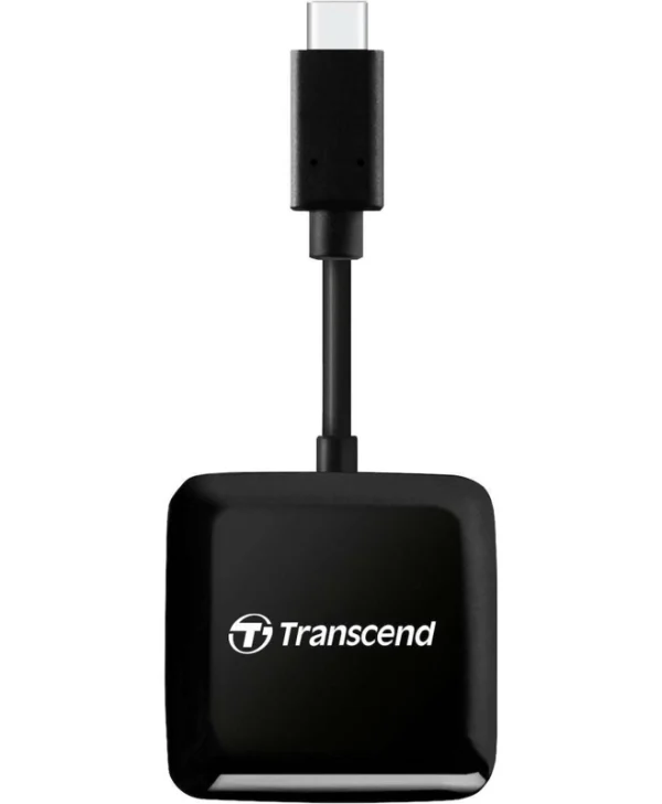 Transcend RDC3 Card Reader USB 3.2 Type-C για SD/microSD