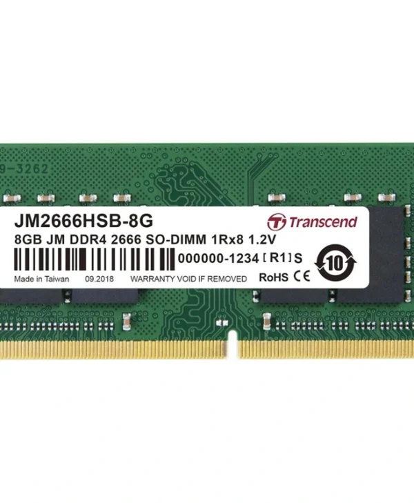 Transcend JetRam DDR4 με Module 1x16GB και Ταχύτητα 3200 για Laptop