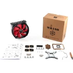 Thermalright TA 140 Ψύκτρα Επεξεργαστή για Socket AM4/1200/115x Κόκκινη TA 140 - Image 3