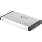 Gembird Θήκη για Σκληρό Δίσκο 2.5" SATA III με σύνδεση USB 3.0 σε Ασημί χρώμα