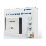 Gembird Θήκη για Σκληρό Δίσκο 2.5" SATA III με σύνδεση USB 3.0 σε Ασημί χρώμα - Image 4