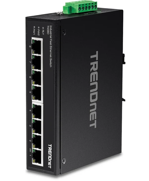 Trendnet TI-E80 Unmanaged L2 Switch με 8 Θύρες Ethernet TI-E80