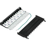 Trendnet Patch Panel Shielded για Rack 0.5U 10" 12 Θυρών cat6a Μαύρο