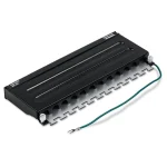 Trendnet Patch Panel Shielded για Rack 0.5U 10" 12 Θυρών cat6a Μαύρο - Image 2