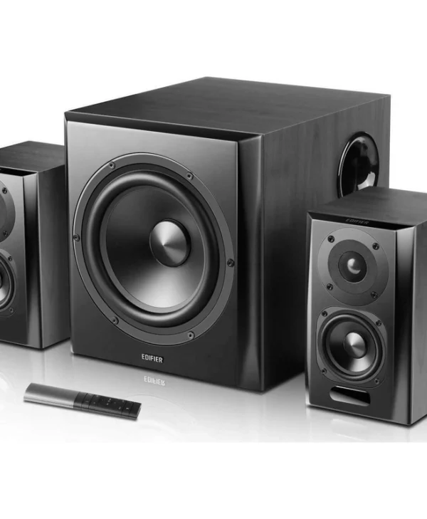 Edifier S351DB Ασύρματα Ηχεία Υπολογιστή 2.1 με Bluetooth και Ισχύ 150W σε Μαύρο Χρώμα S351DB