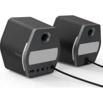 Edifier G2000 RGB Ασύρματα Ηχεία Υπολογιστή 2.0 με RGB Φωτισμό και Bluetooth Ισχύος 32W σε Μαύρο Χρώμα G2000 - Image 4
