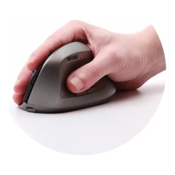 Ordissimo Vertical Ergonomic Wireless Ασύρματο Ποντίκι Γκρι