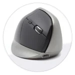 Ordissimo Vertical Ergonomic Wireless Ασύρματο Ποντίκι Γκρι - Image 3