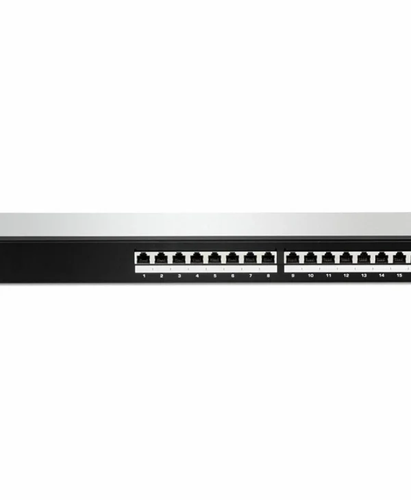 Trendnet Patch Panel Shielded για Rack 1U 19" 16 Θυρών cat6a Μαύρο