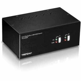 Trendnet 2-Port Dual Monitor DisplayPort KVM Switch