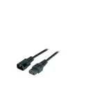 EFB IEC C14 - IEC C14 Cable 3m Μαύρο EK601SW.3 EK601SW.3