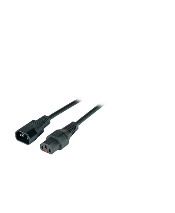 EFB IEC C14 - IEC C14 Cable 3m Μαύρο EK601SW.3 EK601SW.3