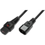 EFB IEC C14 - IEC C14 Cable 3m Μαύρο EK601SW.3 EK601SW.3 - Image 2