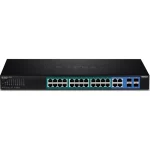 Trendnet TPE-5028WS Managed L2 PoE+ Switch με 28 Θύρες Gigabit (1Gbps) Ethernet και 4 SFP Θύρες TPE-5028WS - Image 2