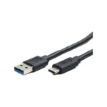 Cablexpert Regular USB 3.0 Cable USB-C male - USB-A male Μαύρο 1m (CCP-USB3-AMCM-1M) CCP-USB3-AMCM-1M - Image 3