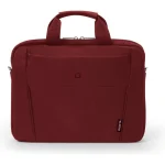 Dicota Slim Eco BASE Τσάντα Ώμου / Χειρός για Laptop 14.1" σε Κόκκινο χρώμα