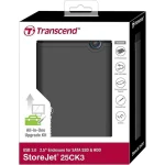 Transcend StoreJet 25CK3 Θήκη για Σκληρό Δίσκο 2.5" SATA III με σύνδεση USB3.0 - Image 4