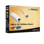 Trendnet TU2-ET100 USB Αντάπτορας Δικτύου για Ενσύρματη σύνδεση Ethernet TU2-ET100 - Image 7