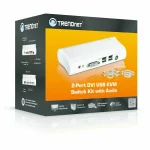 Trendnet 2-Port DVI USB Switch with Audio Kit - Image 2