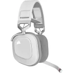 Corsair HS80 RGB Wireless Over Ear Gaming Headset με σύνδεση USB Λευκό - Image 2