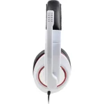 Gembird MHS-001 Over Ear Gaming Headset με σύνδεση 3.5mm Λευκό - Image 2