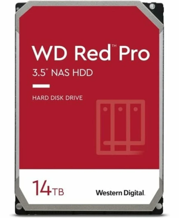 Western Digital Red Pro 14TB HDD Σκληρός Δίσκος 3.5" SATA III 7200rpm με 512MB Cache για NAS
