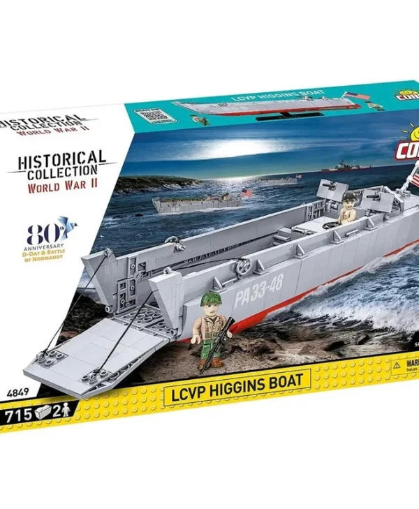 Cobi Τουβλάκια LCVP Higgins Boat για 8+ ετών Ετών 715τμχ