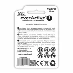 everActive Professional Επαναφορτιζόμενη Μπαταρία 9V Li-ion 500mAh 1τμχ - Image 5
