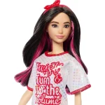Barbie Fashionistas Κούκλα Fashionistas 214, Red Mess Dress για 3+ ετών+ Ετών - Image 5