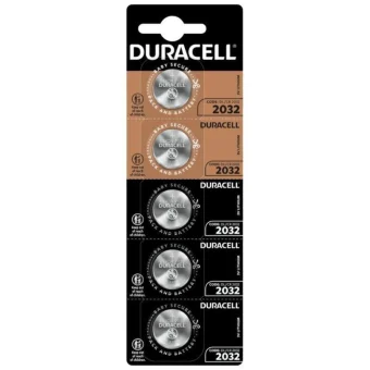 Duracell Long Lasting Power Μπαταρίες Λιθίου Ρολογιών CR2032 3V 5τμχ