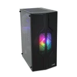 iBox Cetus 908 Gaming Midi Tower Κουτί Υπολογιστή με Πλαϊνό Παράθυρο Μαύρο