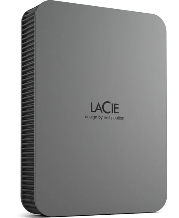 Lacie Mobile Drive Secure USB-C Εξωτερικός HDD 4TB 3.5" Space Grey