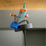 Shelly 1 Mini Gen 3 Smart Ενδιάμεσος Διακόπτης Wi-Fi σε Μπλε Χρώμα - Image 2