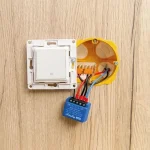 Shelly 1 Mini Gen 3 Smart Ενδιάμεσος Διακόπτης Wi-Fi σε Μπλε Χρώμα - Image 5