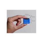 Shelly 1 Mini Gen 3 Smart Ενδιάμεσος Διακόπτης Wi-Fi σε Μπλε Χρώμα - Image 6