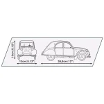 Cobi Τουβλάκια Citroen Charleston για 10+ ετών Ετών 1465τμχ - Image 6