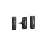 Boya BY-WM3T-M2 Σετ Ασύρματο Μικρόφωνο Πέτου, Clip On 2,4GHz Mobile wireless mic For Camera 3.5Jack (2 transmitters, two person vlog) BY-WM3T-M2 - Image 6