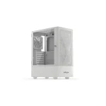 Krux Vako Gaming Midi Tower Κουτί Υπολογιστή με Πλαϊνό Παράθυρο και RGB Φωτισμό Λευκό - Image 3