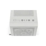 Krux Vako Gaming Midi Tower Κουτί Υπολογιστή με Πλαϊνό Παράθυρο και RGB Φωτισμό Λευκό - Image 4