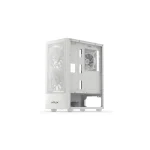 Krux Vako Gaming Midi Tower Κουτί Υπολογιστή με Πλαϊνό Παράθυρο και RGB Φωτισμό Λευκό - Image 16