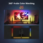 Govee Smart Ταινία LED PC Monitor Pro Kit Wi-Fi Τηλεόρασης RGB Φως 27m με Τροφοδοτικό - Image 5