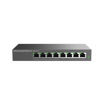 Grandstream GWN7701P Unmanaged L2 PoE+ Switch με 8 Θύρες Gigabit (1Gbps) Ethernet GWN7701P