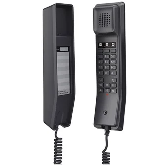 Grandstream GHP611 Ενσύρματο Τηλέφωνο IP 2 γραμμών Μαύρο GHP611