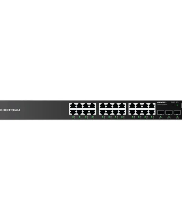 Grandstream GWN7803P Managed L2 PoE+ Switch με 24 Θύρες Gigabit (1Gbps) Ethernet και 4 SFP Θύρες GWN7803P