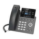 Grandstream GRP2612P Ενσύρματο Τηλέφωνο IP 2 γραμμών Μαύρο GRP2612P - Image 2