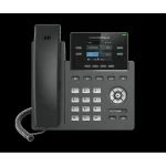Grandstream GRP2612P Ενσύρματο Τηλέφωνο IP 2 γραμμών Μαύρο GRP2612P - Image 3