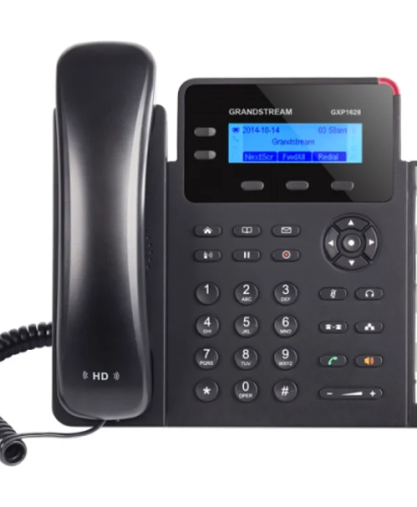 Grandstream GXP1628 Ενσύρματο Τηλέφωνο IP 2 γραμμών Μαύρο GXP1628