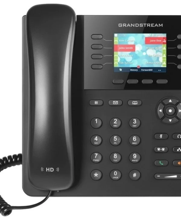 Grandstream GXP2135 Ενσύρματο Τηλέφωνο IP 8 γραμμών Μαύρο GXP2135