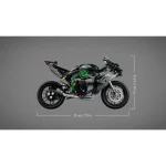 LEGO Technic Kawasaki Ninja H2r Motorcycle για 10+ ετών Ετών 643τμχ - Image 4